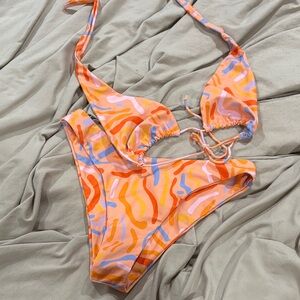 Vibrant Multicolor Bikini Set